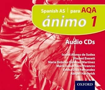 Buy Ánimo: 1: Para AQA Audio CDs (Animo) Book Online at Low Prices in ...