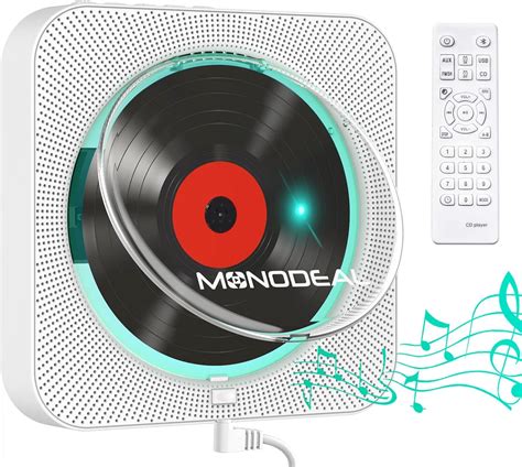 Portable CD Player with Bluetooth,MONODEAL Wall India | Ubuy