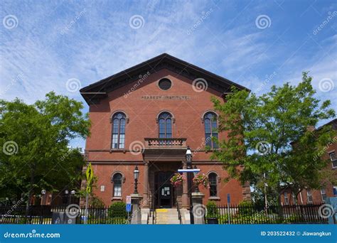 Peabody Institute Library in Peabody, Massachusetts, USA Stock Photo ...