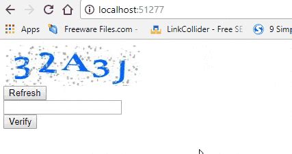 Image result for How to Create Captcha in Asp.net Web API