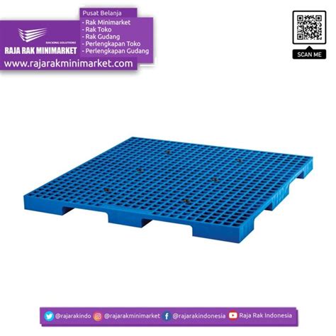 PALLET PLASTIK INDUSTRI RABBIT NPA-1210 | RAK MINIMARKET