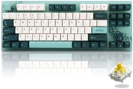 Amazon.in: Buy Womier K87 TKL Mechanical Keyboard, Hot Swappable Wired ...