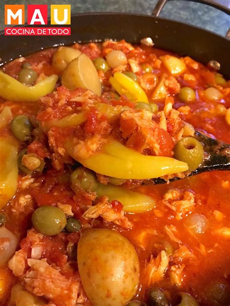 Mau Cocina de Todo: Bacalao a la Vizcaina