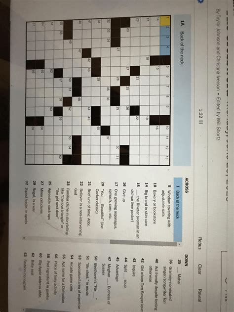 Utter disgust. Our Saint is a clue in Monday's NYT crossword puzzle ...