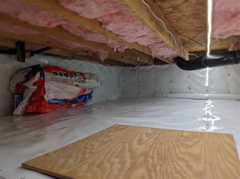 How to add insulation to a vented and heated crawl space without ...