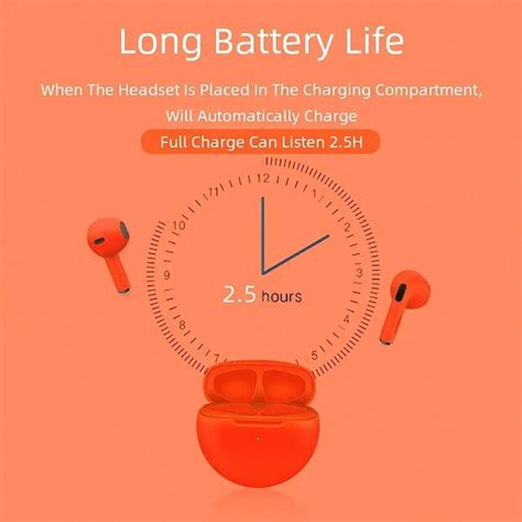 2025 Air Pro6 Bluetooth Headphones Tws Earphone Bluetooth Wireless ...