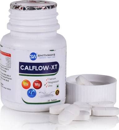 smithways Calflow-XT Natural Calcium Supplement For Healthy Teeth ...