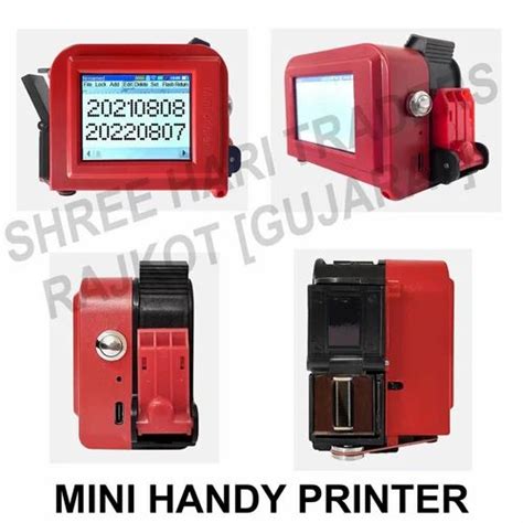 Packaging Machine - Small Handy Printer Manufacturer from Rajkot