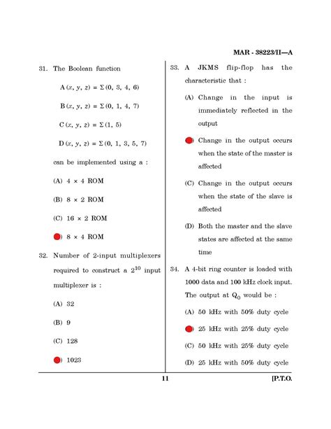 2023 Electronic Science MH SET paper 2