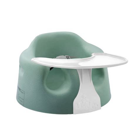 Bumbo Baby Floor Seat, Infant Sitting Support with Tray, Hemlock, Ages ...