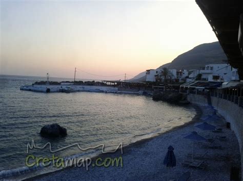 Harbour beach Chora Sfakion Chania | Crete - Cretamap.com