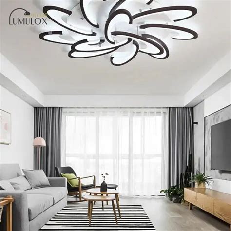 Modern LED Ceiling Light Living Room Dining Room Bedroom Lustre Led Chandelier Ceiling Lamps ...