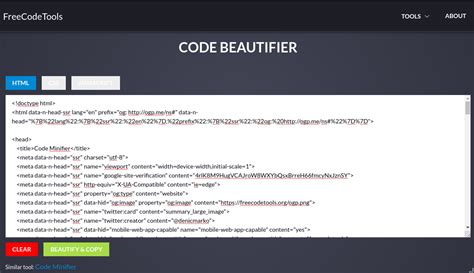 Image result for HTML Code Beautifier