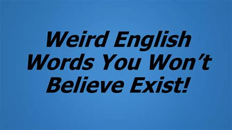 Weird English Words You Won’t Believe Exist!.pptx