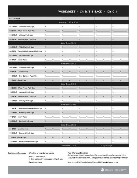 Exercise Log Sheet 的图像结果