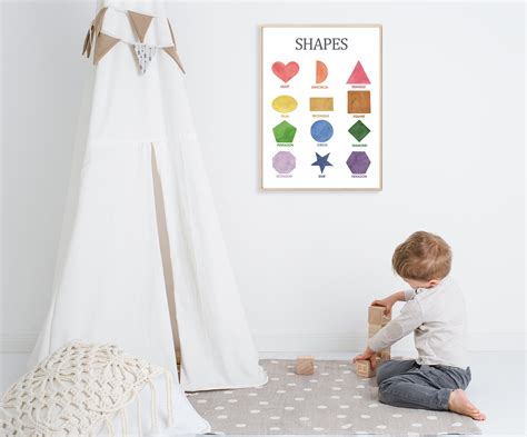 Image result for Basic Shape Learning Chart