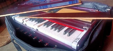 Laying Style Best Harmonium 9 Stopper, Chudidaar Bellow, 42 Key, Two ...
