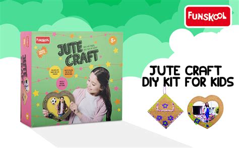 Funskool Handycrafts Jute Craft ,Make wall hanging, Photo frame and ...