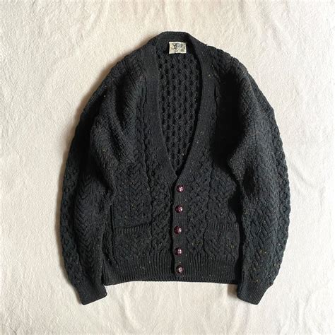 Carraig Donn 1980's MADE IN IRELAND CARDIGAN カーディガン 古着 古着屋 メンズ古着 レディース ...