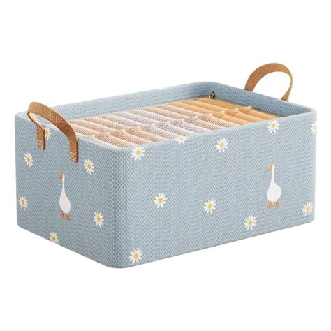 MILAAN Wardrobe Cupboard Organiser Storage Box for Clothes Jeans Sarees ...