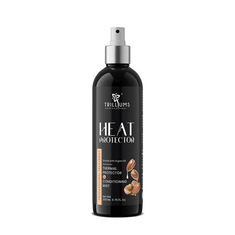 Trilliums Heat Protection Hair Spray - 200mL | No Sulphate, No Paraben ...