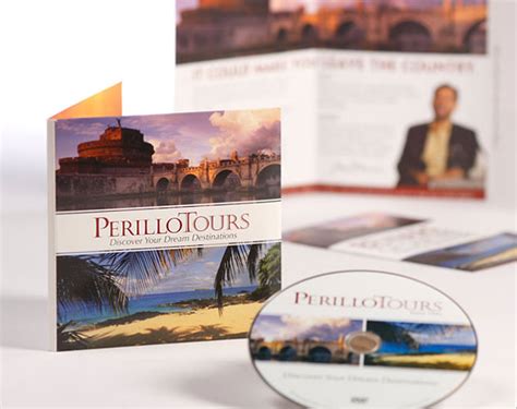Perillo Tours Direct Mail Brochure - ocreations A Pittsburgh Design Firm