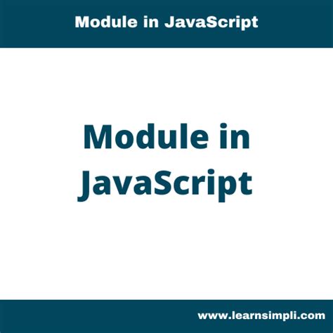 Image result for What Is a JavaScript Module