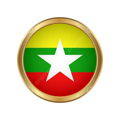 Myanmar Flag, Myanmar, Flag, National PNG and Vector with Transparent ...