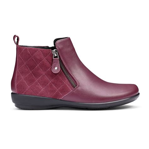 Dark Cherry | Women's Ankle Boot With Twin Zips | Winchester Boots ...