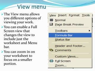 Image result for MX Excel Tutorial Point of View