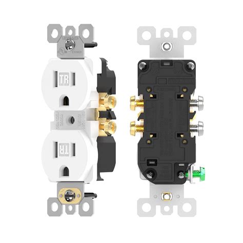 Snapklik.com : AIDA 10 Pack 15 Amp Outlet Duplex Electrical Receptacle ...