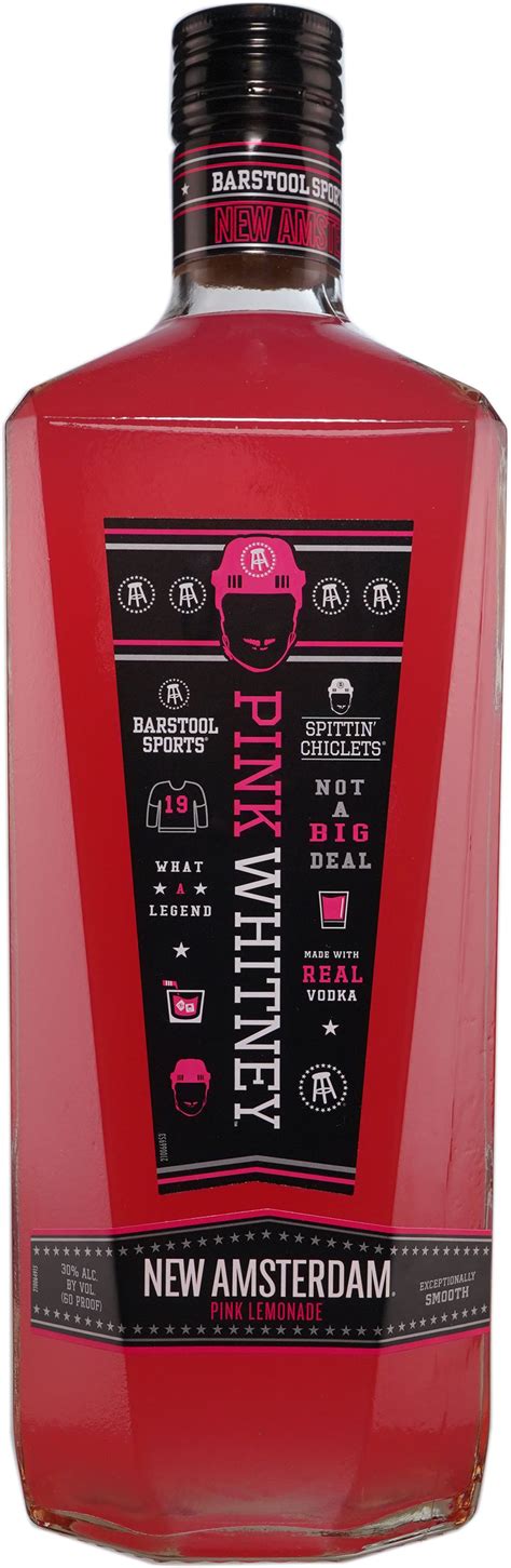 New Amsterdam Pink Whitney Vodka Bucket | 20 pack of 50 ml Plastic