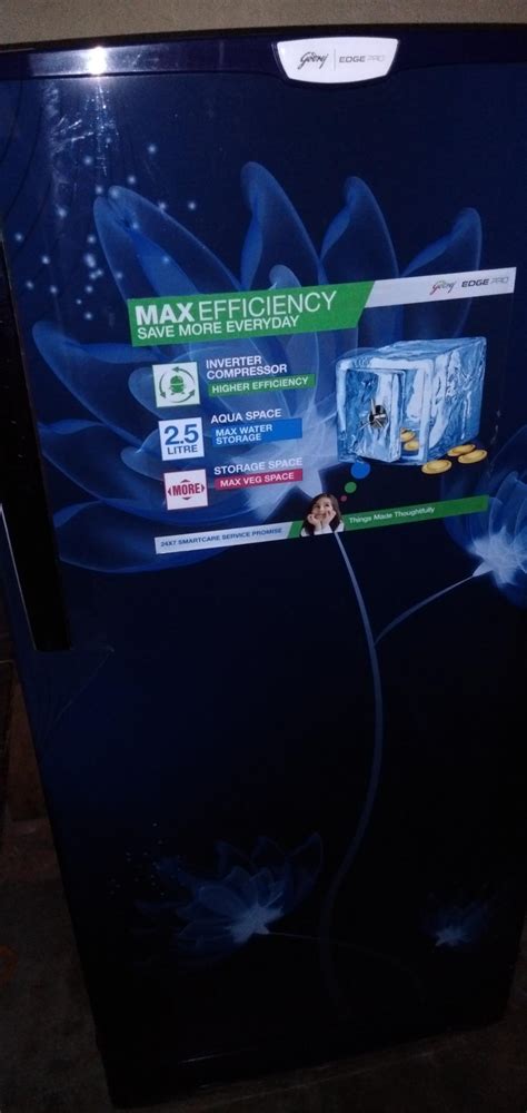 Godrej 190 L 5 Star Inverter Direct-Cool Single Door Refrigerator ...