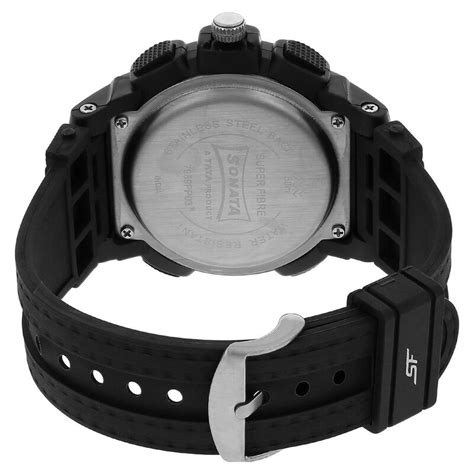 Buy Online SF Quartz Analog Digital Grey Dial Watch for Men ...