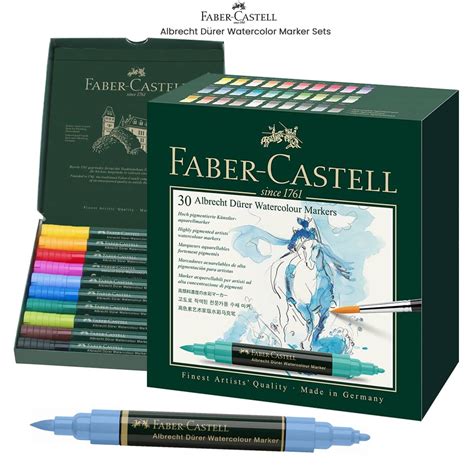 Faber-Castell Albrecht Dürer Watercolor Marker Sets | Jerry's Artarama