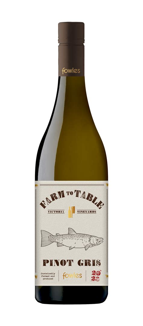 Farm to Table 2023 Pinot Gris - Fowles Wine