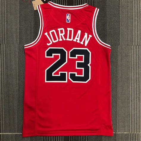 Men’s Chicago Bulls Jordan Jersey 75th Anniversary Red Basketball Shirt ...