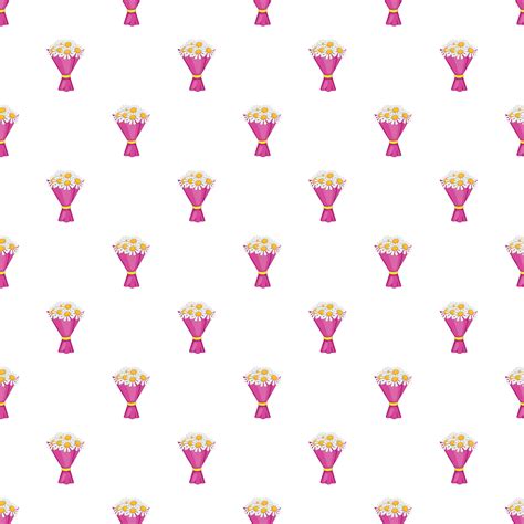 Cartoon Flower Pattern 的图像结果