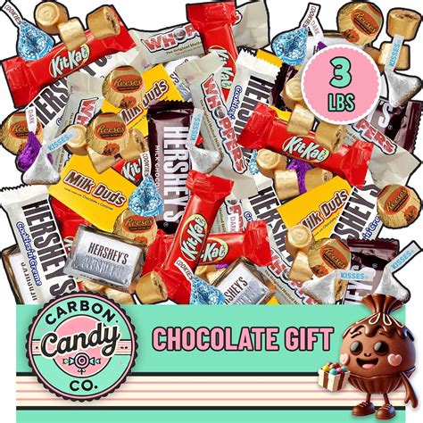 Amazon.com : Chocolate Candy Variety Pack - 3 lb Assorted Individually ...