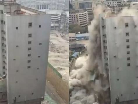 A 15-Storey Building In China Turns To Dust In Just 10 Seconds After ...