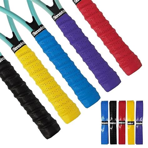 Senston Tennis Racket Grip Anti Slip Perforated Super Absorbent ...