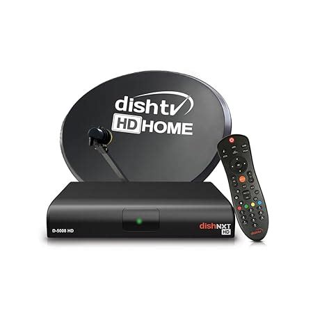 Dishtv HD Set Top Box | DTH Connection | 1 Month Family SD Pack ...