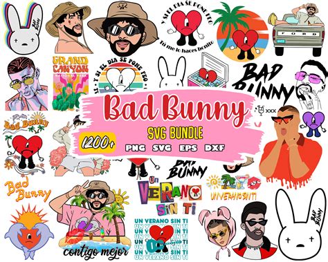 Bad Bunny Un Verano Sin ti Sad Heart SVG, bad bunny svg, un | Inspire ...