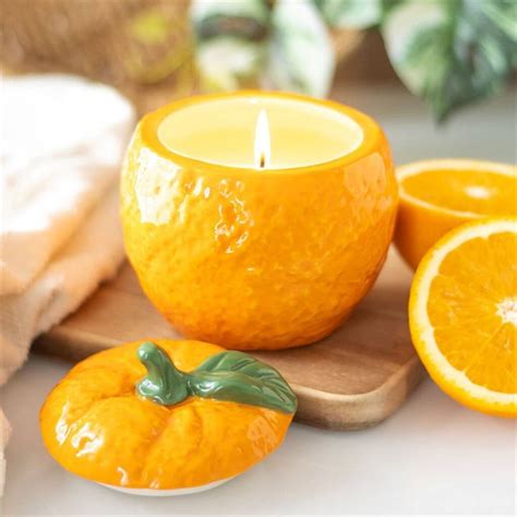 Fruit Shaped Scented Candle Jar Home Decor Gifts By Fragranced Humour