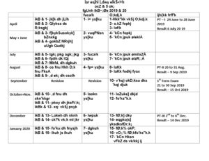 CURRICULUM – St. Mary’s School
