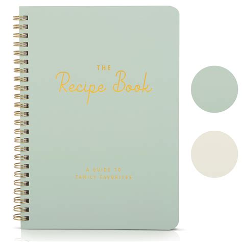 Snapklik.com : Aesthetic Blank Recipe Book - The Perfect Recipe ...