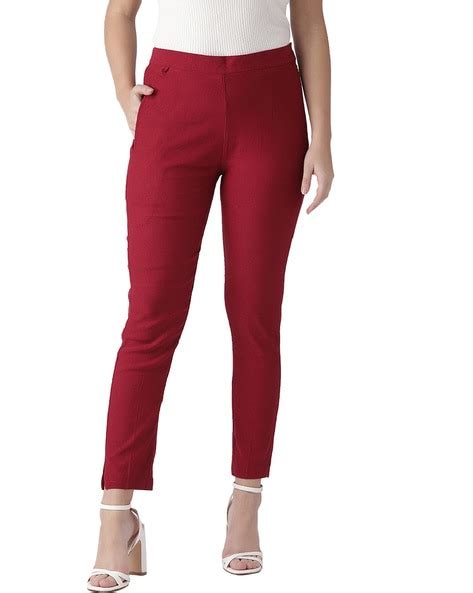 Buy Wisstler Ankle-Length Pants | AJIO