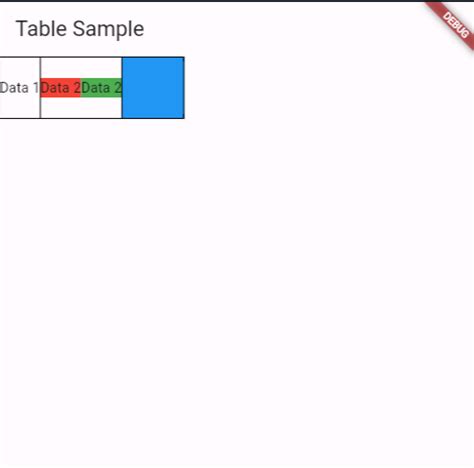 Flutter Table Row Height 的图像结果