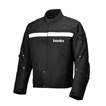 VNFOX Men's Adventure Motorcycle Jacket - Durable, CE Armored ...