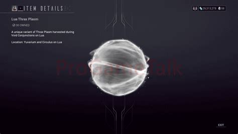 How To Get Lua Thrax Plasm in Warframe (2026) - ProGameTalk